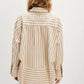 Free People - Striped varsity shirt