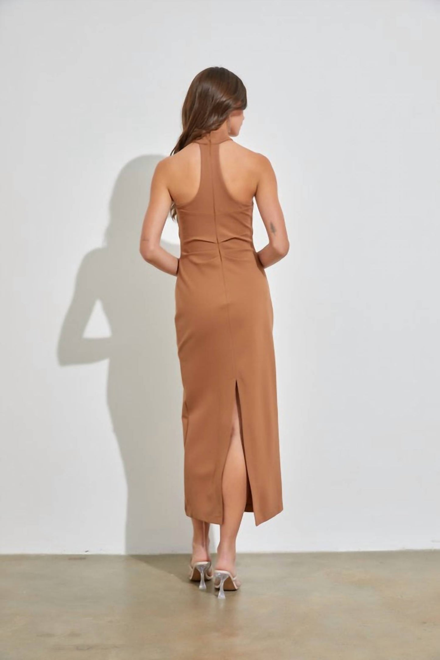 Do+Be - Open Mock Neck Dress