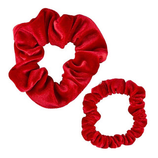Bella Sleep + Spa - Women's Velvet Scrunchie Present – Set Of Two