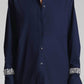A.L.C. - Calvin Crystal Embellished Long Sleeve Shirt