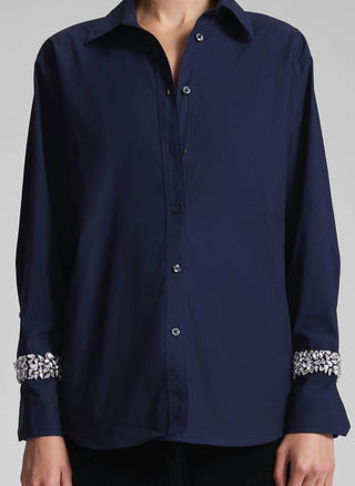 ALC - Camisa de manga comprida com cristais Calvin