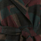 Evette & K - Wool Hooded Wrap Coat