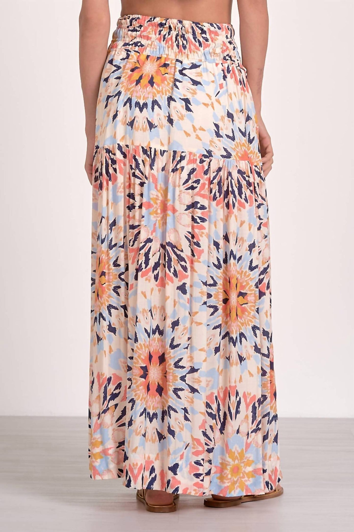 Elan - Women's Kaleidoscope Midi Skirt