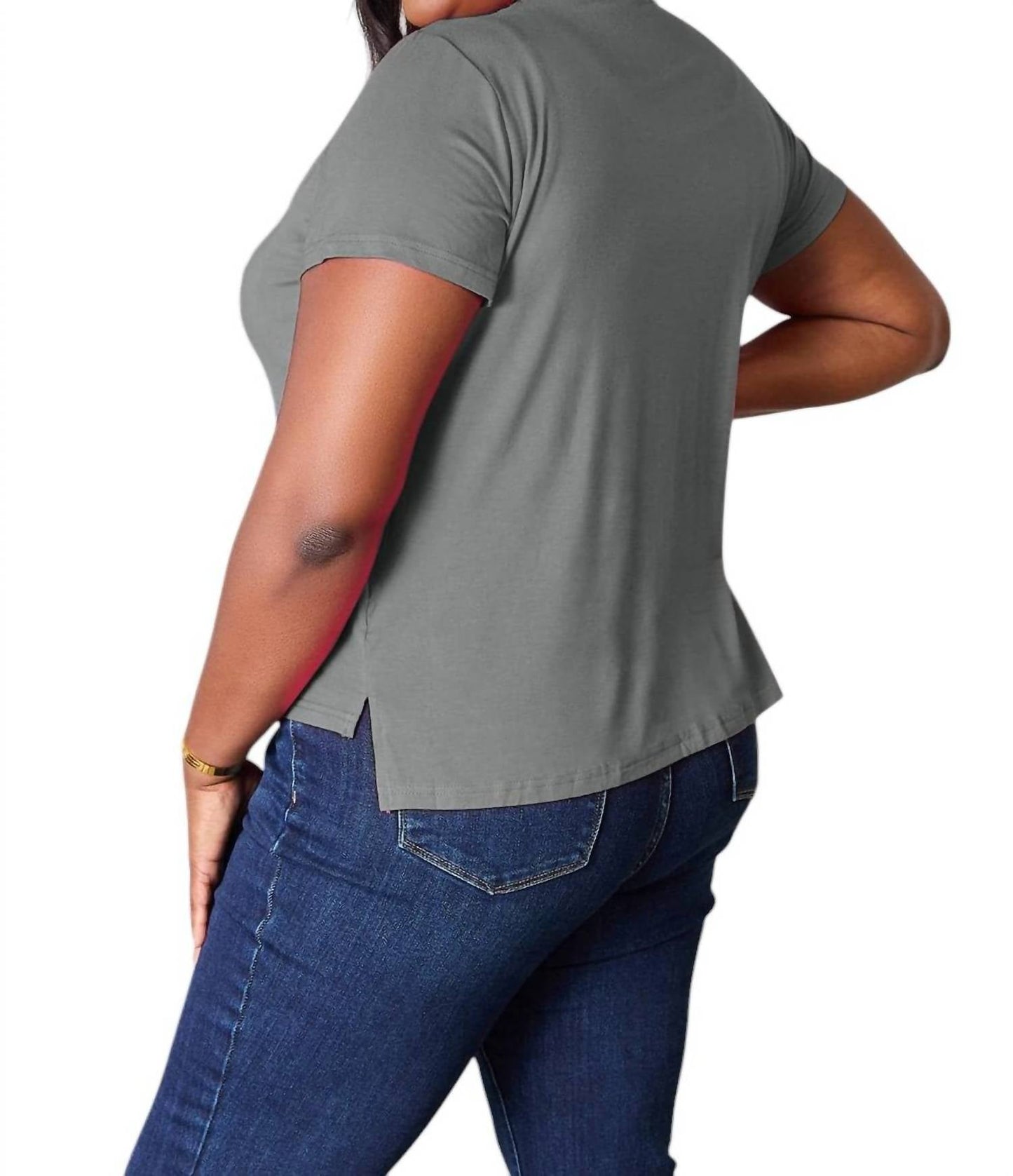 Basic Bae - Full Size Round Neck Short Sleeve T-Shirt