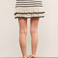 Mustard Seed - Striped Knit Skirt