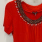 600 West - Women's Beaded Tee