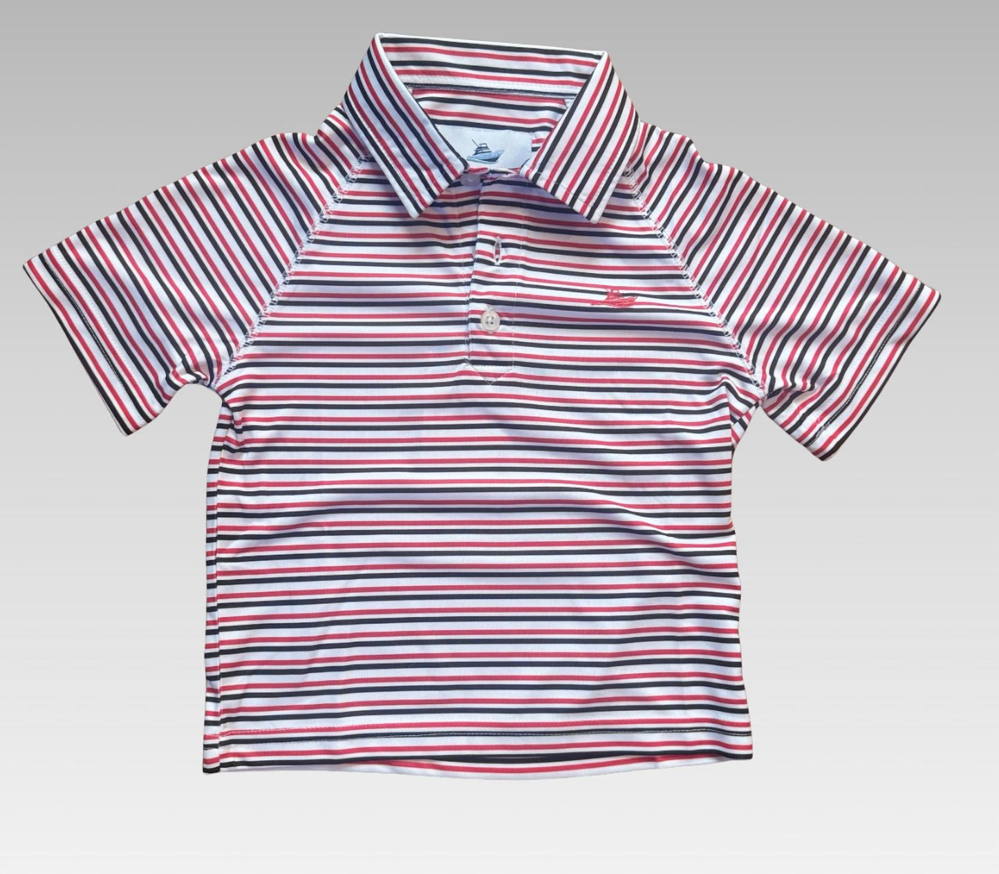 Southbound - Boys Striped Polo Shirt