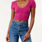 Free People - Keep Me Warm Crop Sweater Top