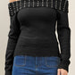 Able - Pearl Off The Shoulder Sweater