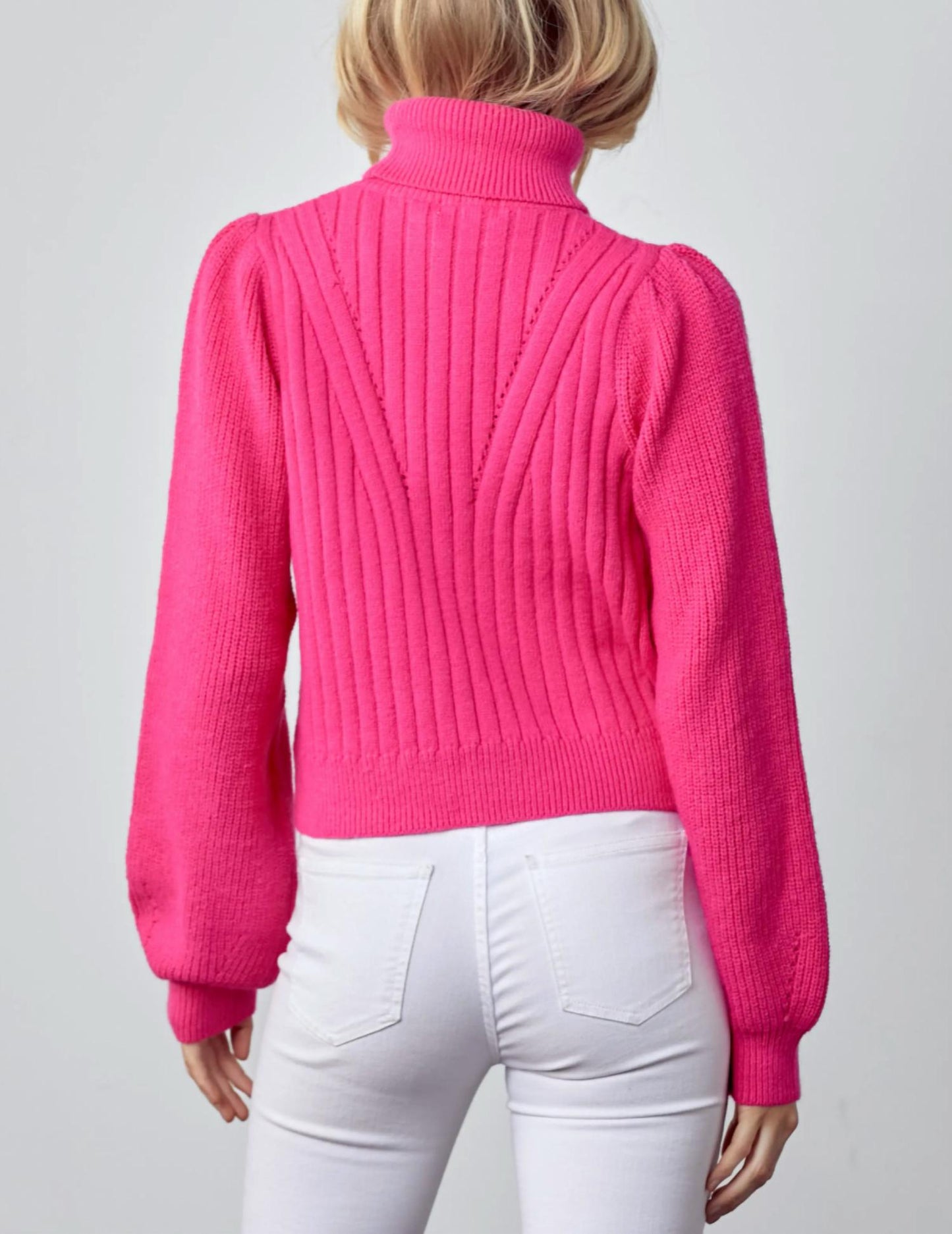 &Merci - RIBBED TURTLENECK SWEATER