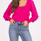 Apricot - Puff Long Sleeve Top