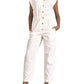 Elan - Denim Sleeveless Jumpsuit