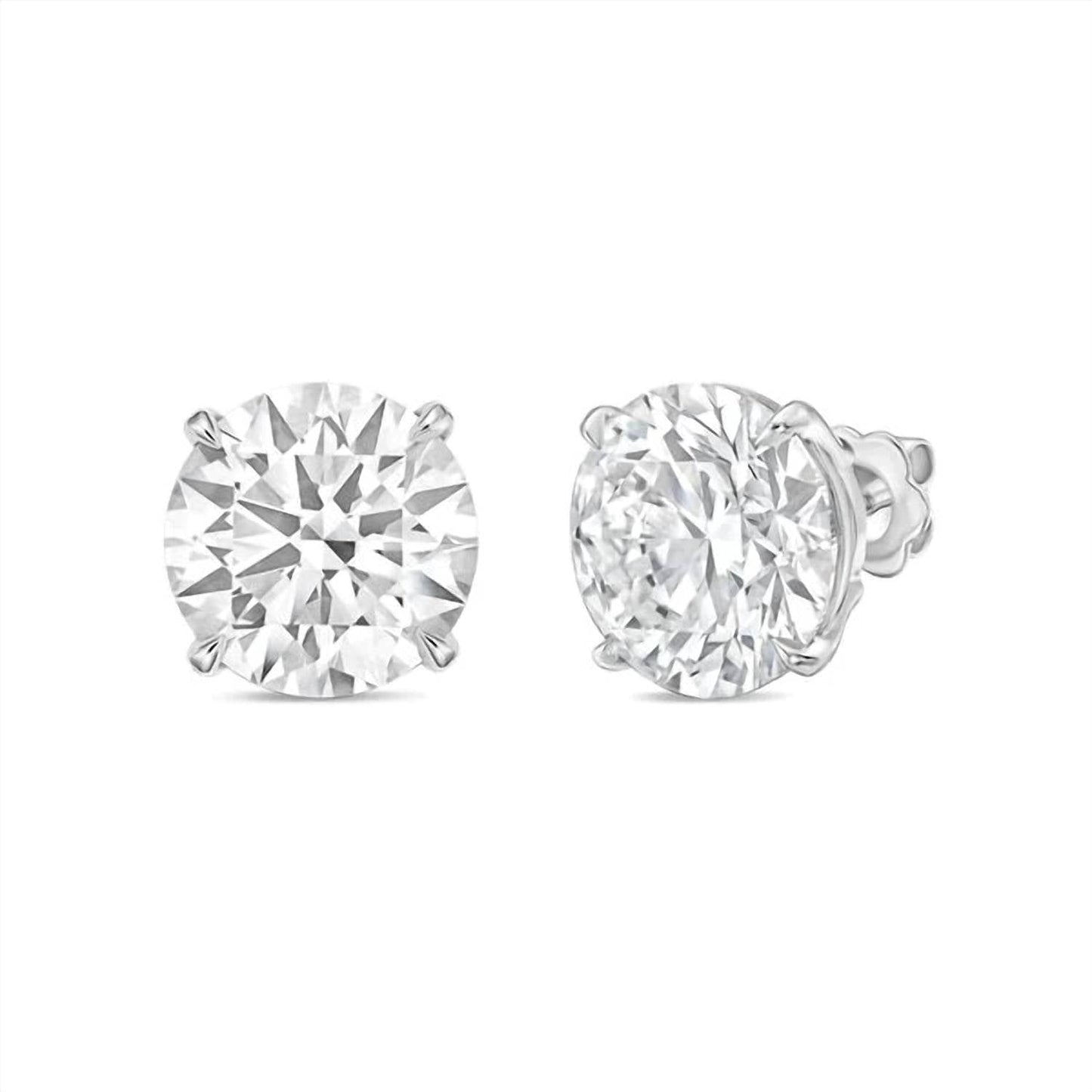 Diana M Jewels - 2.00 Cts Diamond Lab Grown Stud Earrings