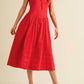 &Merci - American Honey Doll Collar Midi Dress