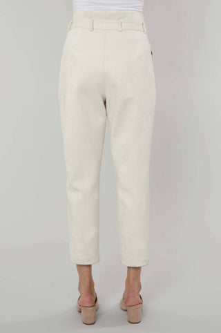Dolce Cabo - Calça Paper Bag Uptown Suede