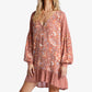 Billabong - Vestido Babydoll Free As Can Be