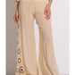Elan - Women's Crochet Panel Pants
