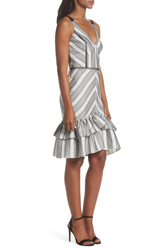 Adelyn Rae - LUCILLE SLEEVELESS RUFFLE DRESS