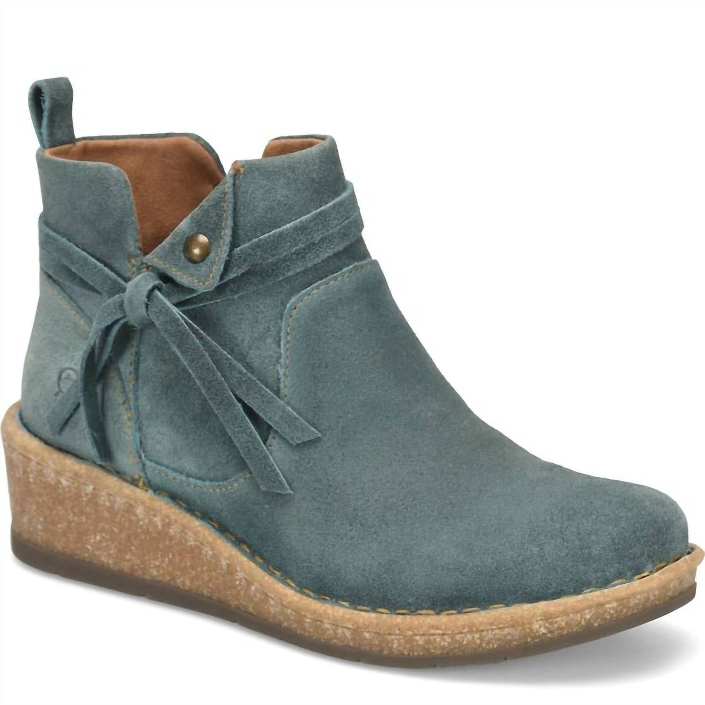 Born - Women's Vaughn Distressed Suede Leather Bootie