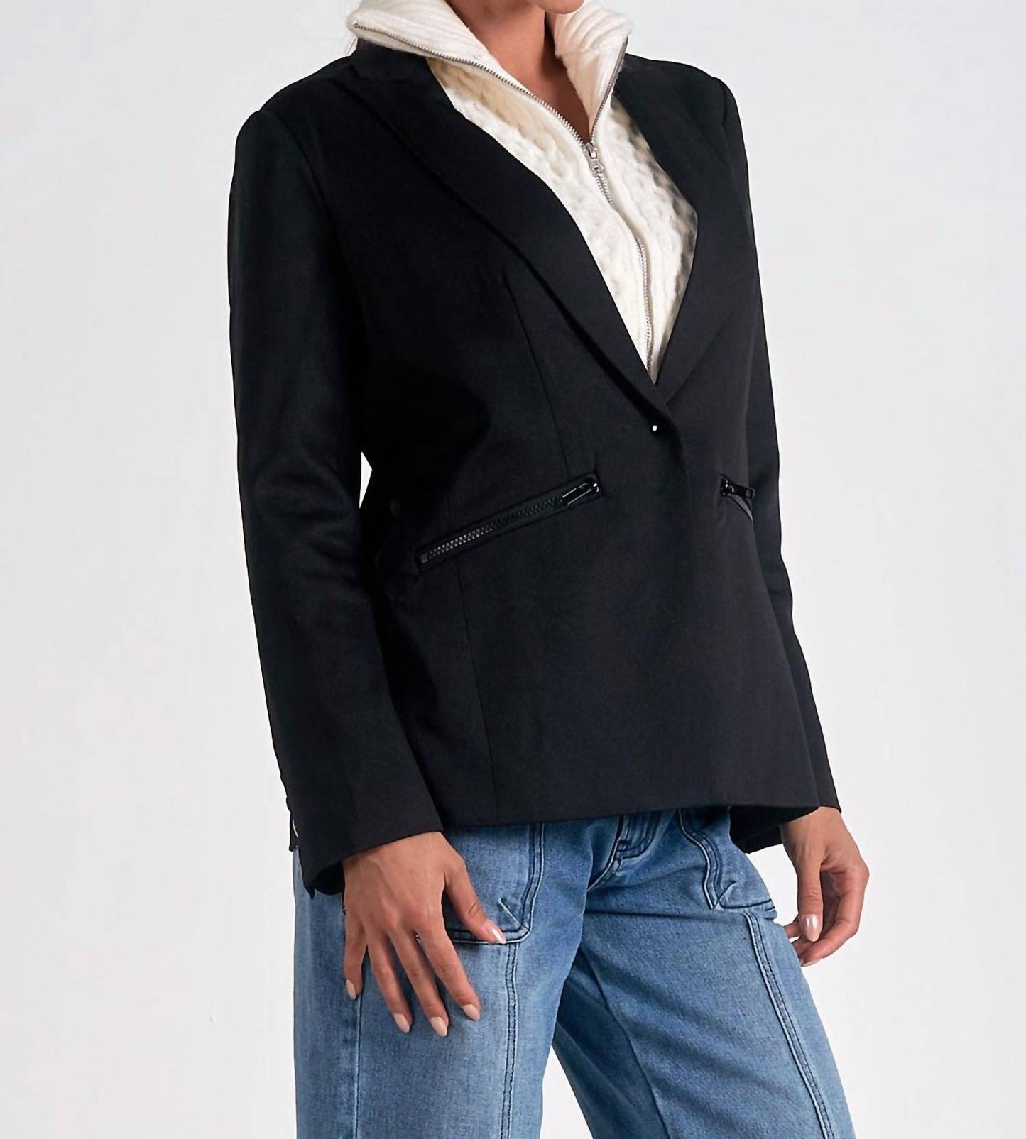 Elan - BLAZER SWEATER