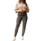 Julia Rose - Caitlin Crossover Full Length Leggings with Pockets