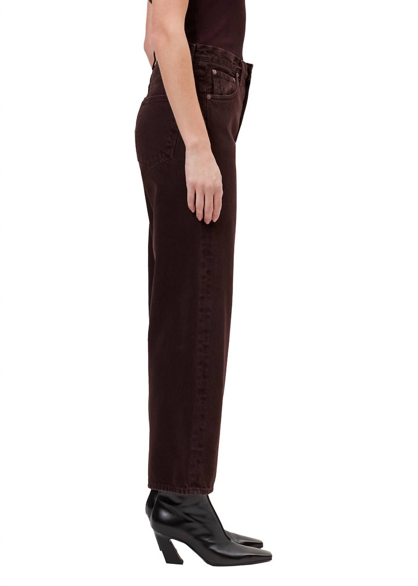 Agolde - Ren High Rise Wide Leg Jeans