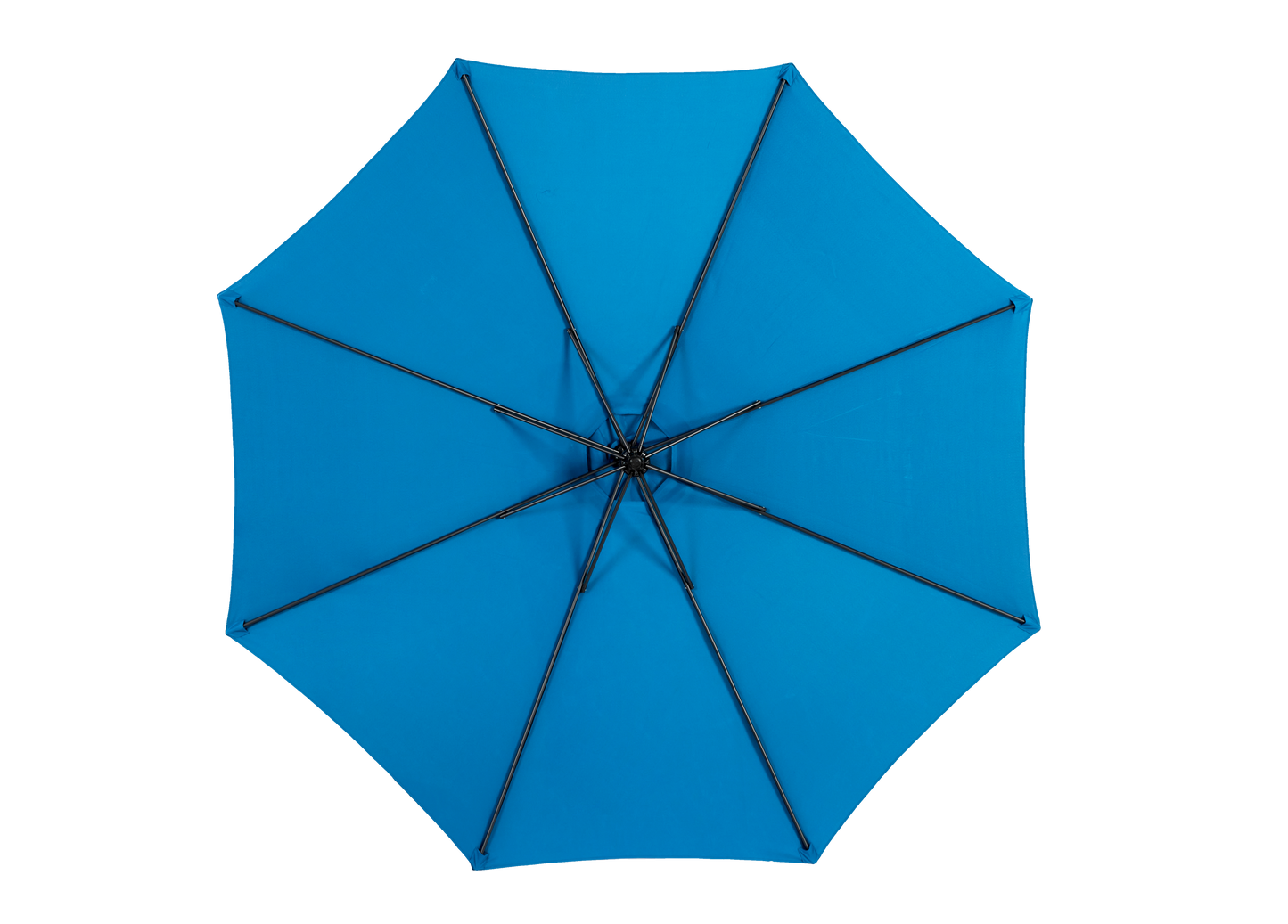 10ft Offset Hanging Market Patio Umbrella with Easy Tilt Adjustment