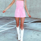 Le Lis - Strapless Denim Romper