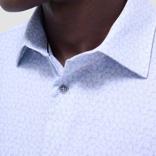 Bugatchi Uomo - Camisa Ooohcotton com estampa de folhas de James