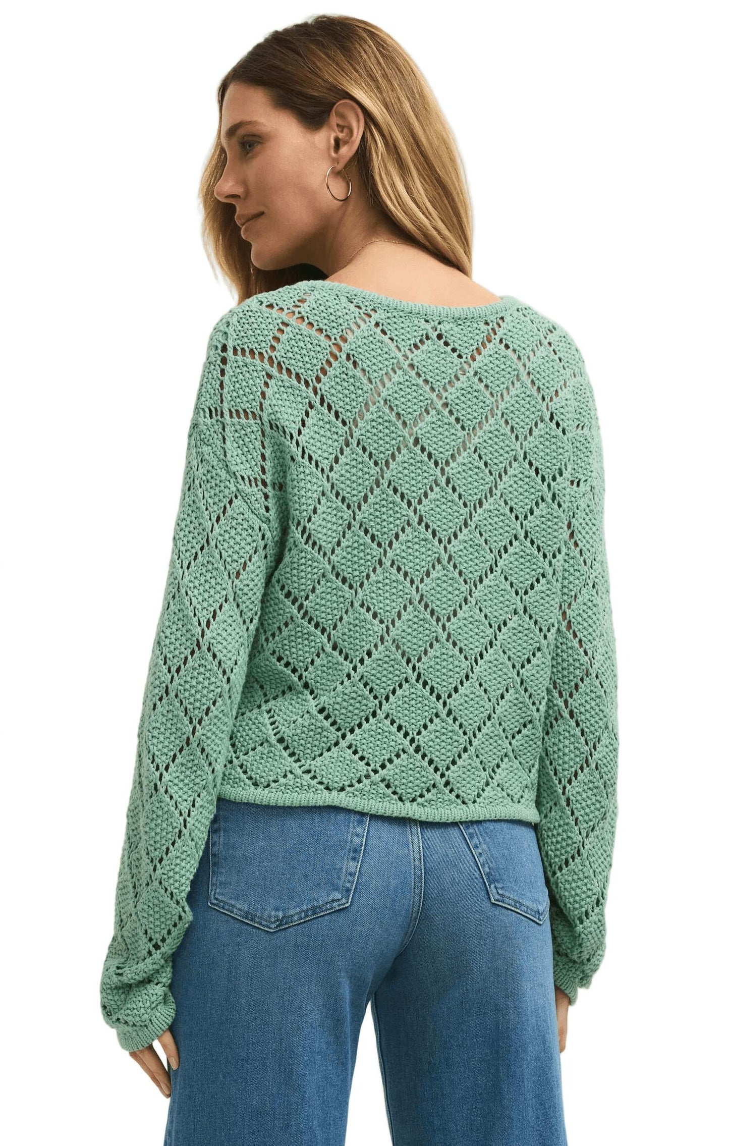 Z Supply - Hullen Crochet Sweater