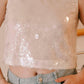 2.7 August Apparel - Finding Seashells Sequin Top