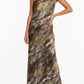 1.State - Chic Strapless Earth Tone Maxi Dress