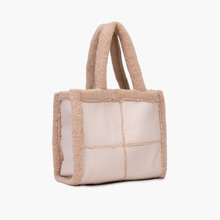 Como Sonhos - Bolsa Tote Sherpa Vegana North Everyday Feminina