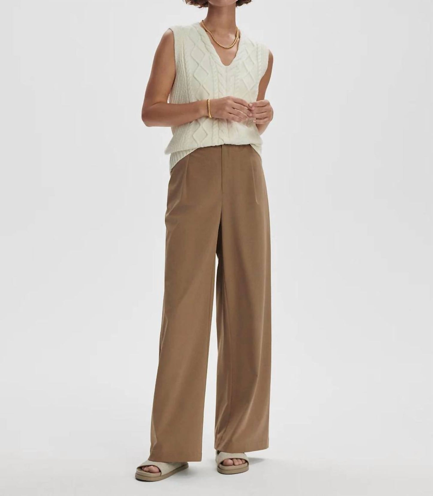 Varley - Kay Cable Knit Vest