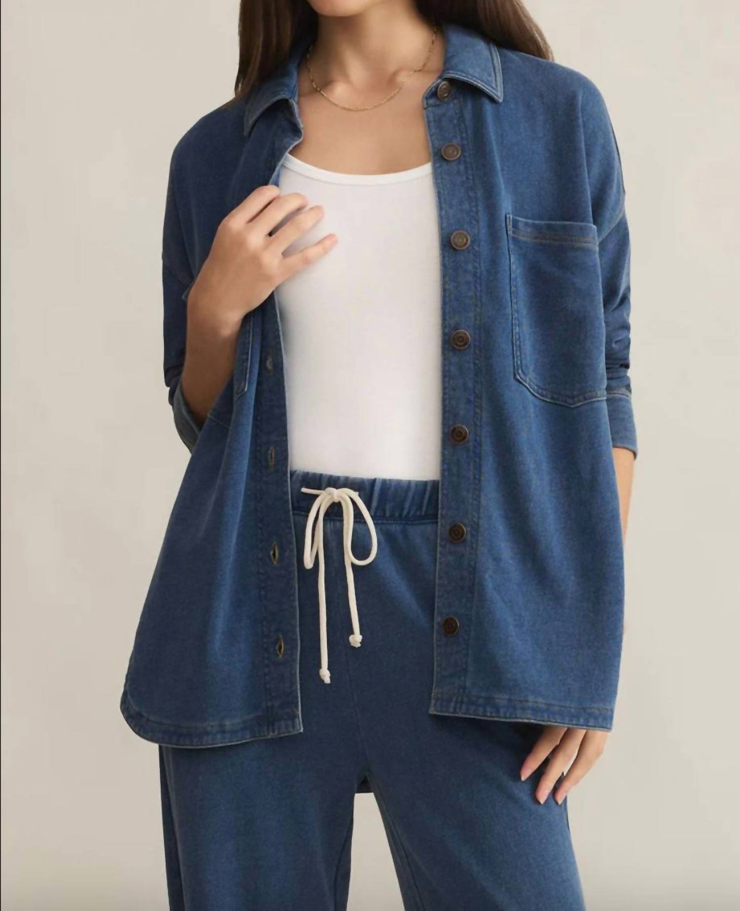 Z Supply - All Day Knit Denim Jacket