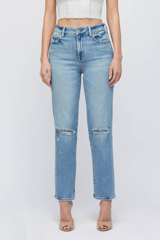 Hidden - Women's Priskilla High Rise Straight Leg Jeans