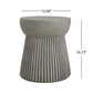 Outdoor Lightweight Concrete Side Table