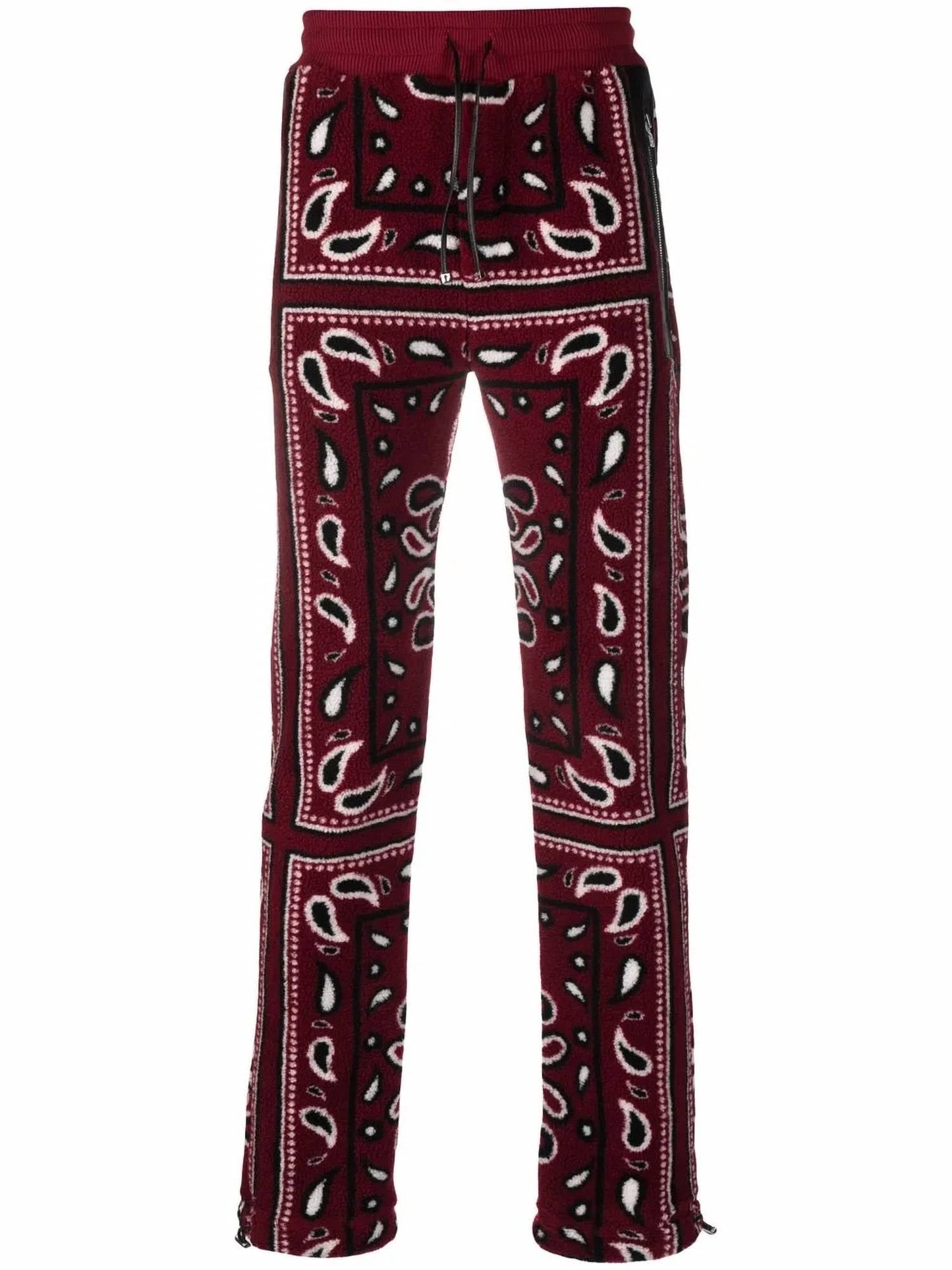 Amiri - Printed Bandana Fleece Pants
