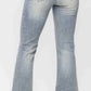 Judy Blue - Tinted Pin Tack Detail Flare Denim