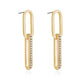 Ettika - Women's Crystal Link Earrings