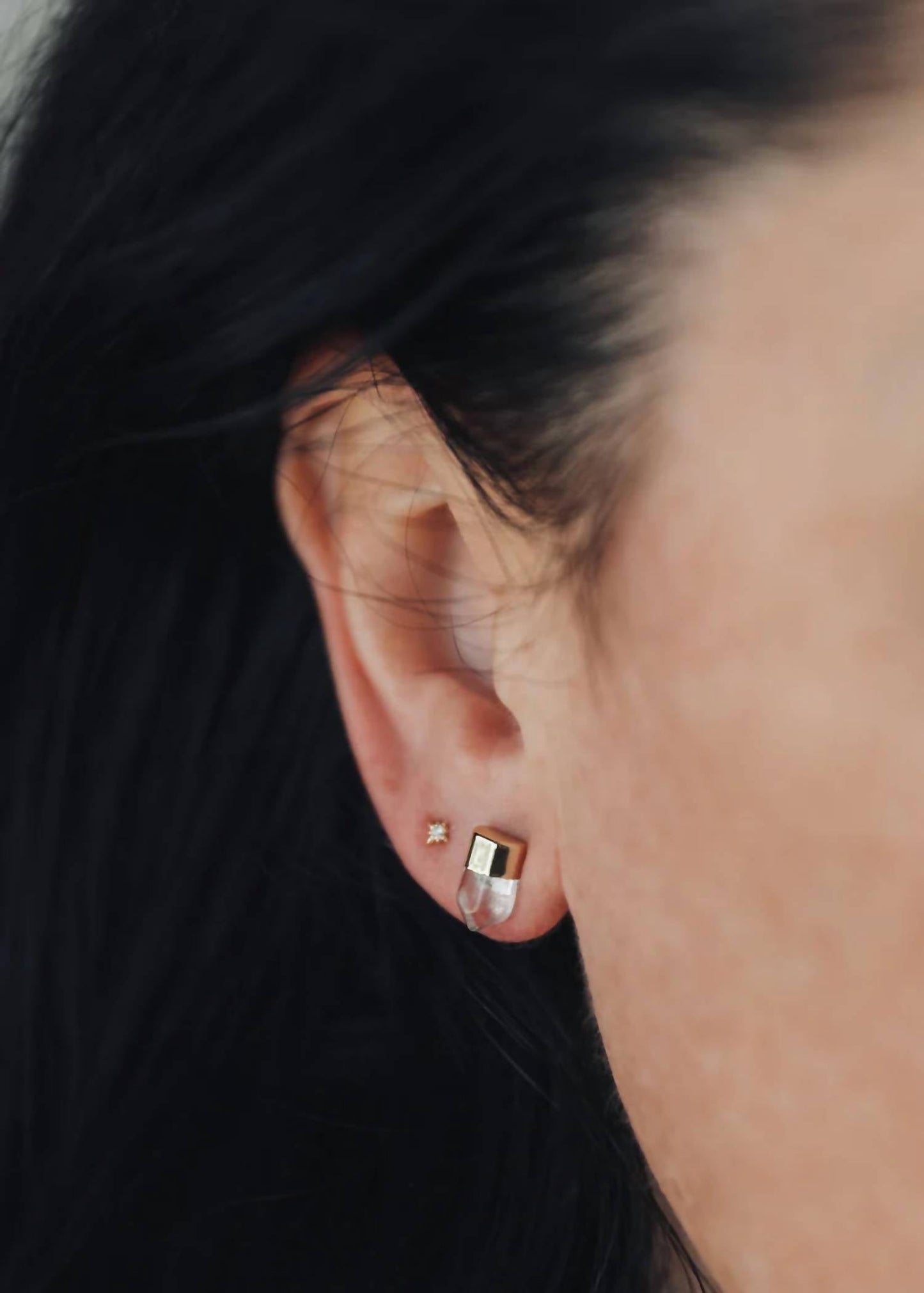 Jaxkelly - Gold Dip Earrings