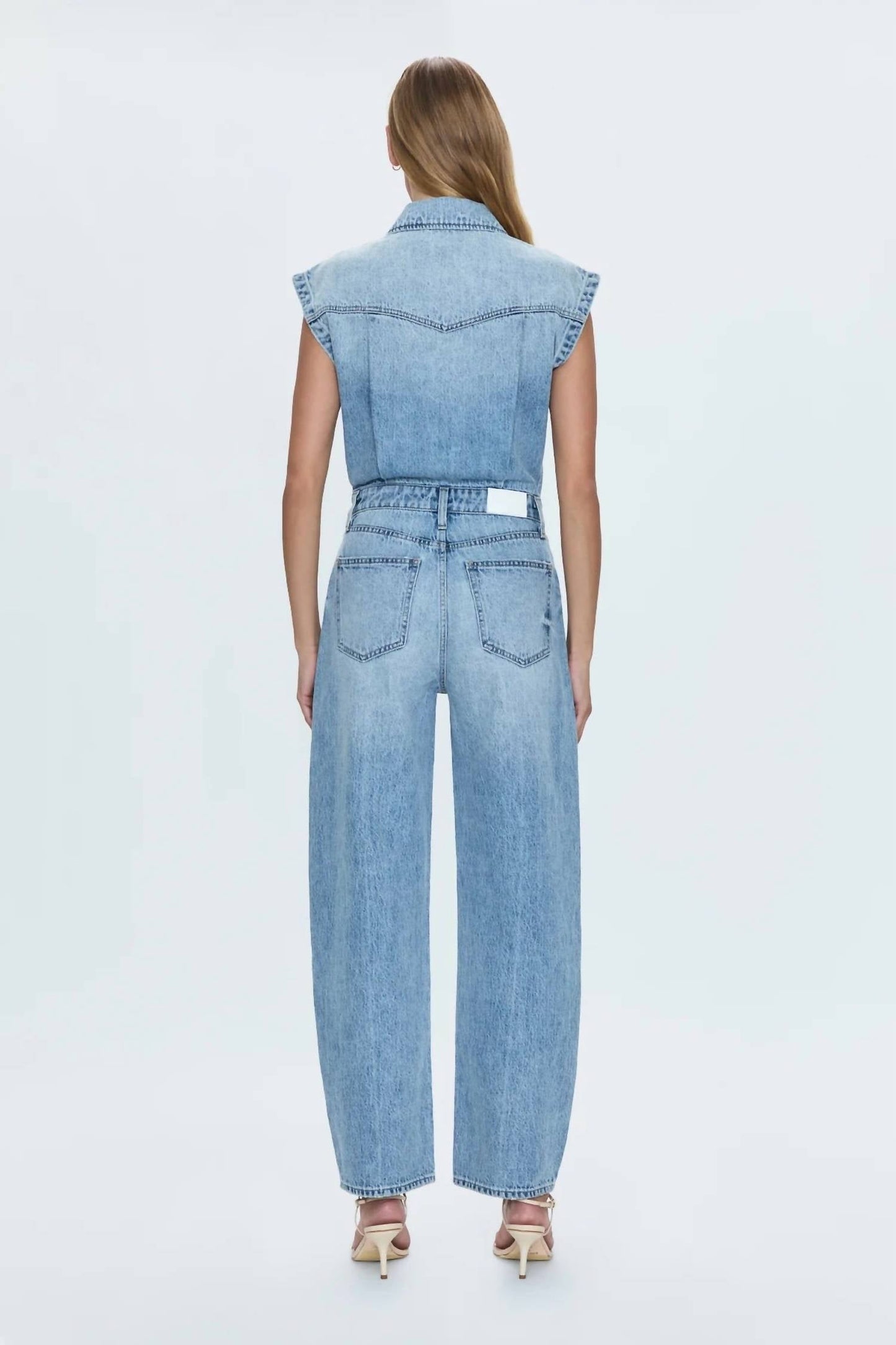 Pistola - Ace Sleeveless Barrel Leg Jumpsuit