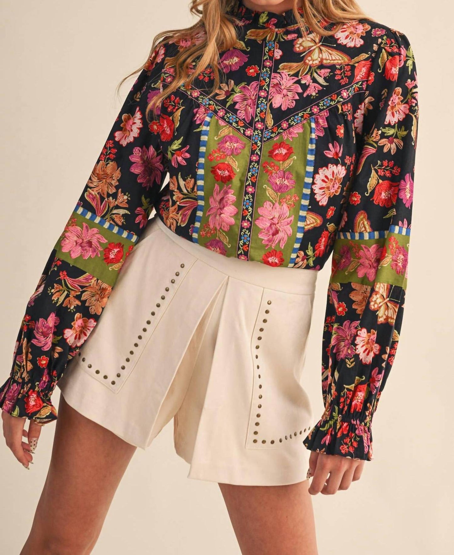&Merci - Celia Floral Top