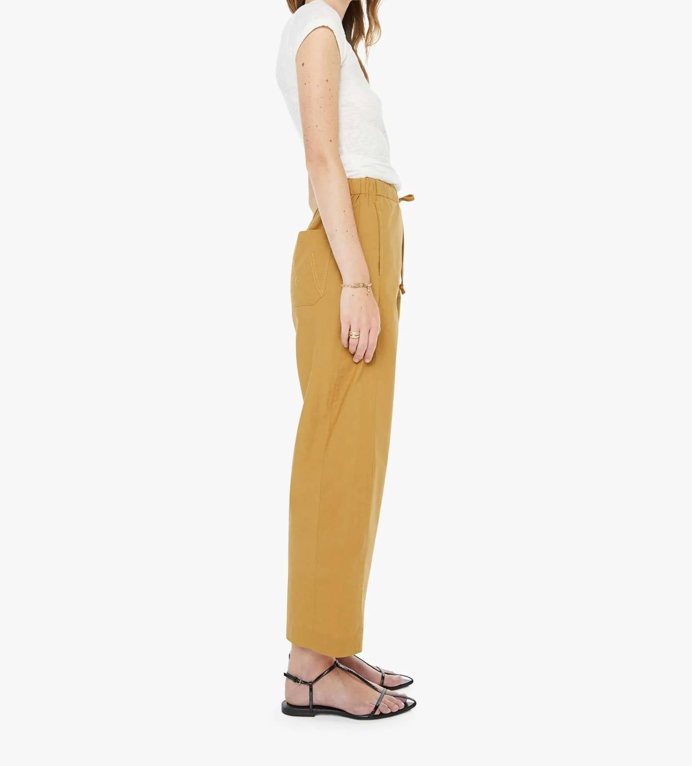 Mother - Drawn Half-pipe Ankle Pants