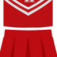 Creative Knitwear - Girl's Cheerleading Outfit