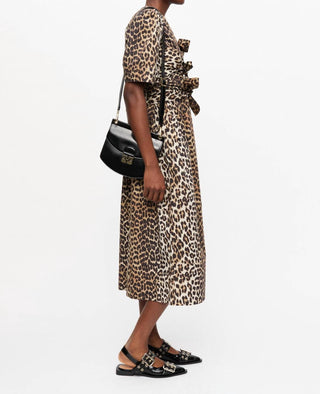 Ganni - Vestido Midi Estampado