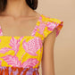 Farm Rio - Mixed Tropical Swing Mini Dress