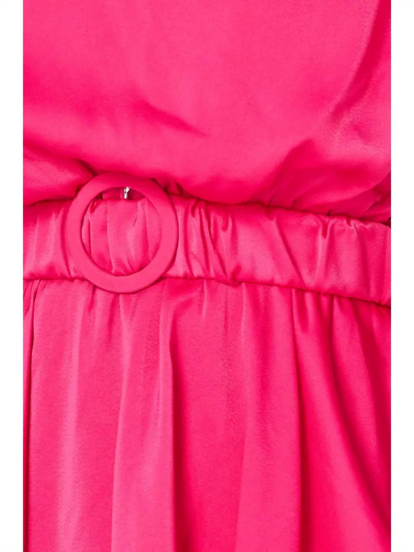 Big Hit Fashion - Satin Mini Dress