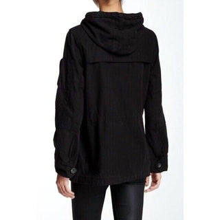 Levi'S - Jaqueta militar isolada com capuz e cordão de algodão