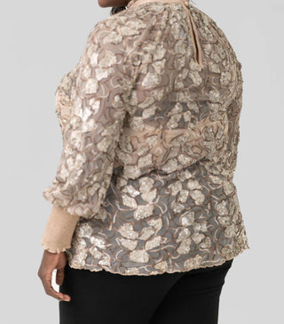 -Bl^Nk- - Top Finja com camisola - Tamanho grande